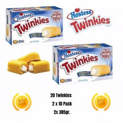 20 Twinkies.Twin Pack - 2 x 10 Twinkies,2x 385gr.